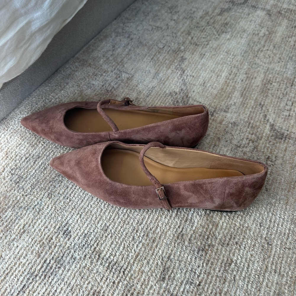 Madewell Elsie Mary Jane Suede Flat
